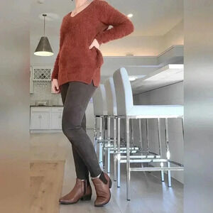 Long furry sweater 